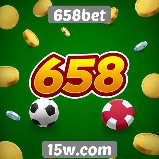 Variedade de jogos disponíveis na plataforma 658bet